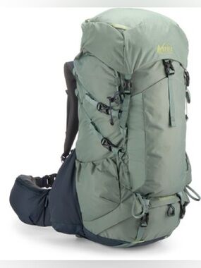 REI Co-Op Women's Small Transverse 60 Sage Green Backpacking Backpack NWT Pack